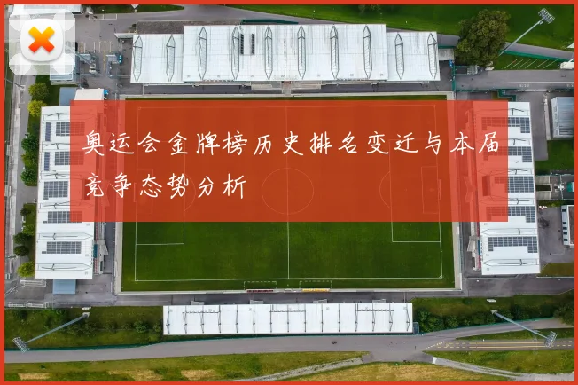 奥运会金牌榜历史排名变迁与本届竞争态势分析