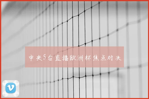 中央5台直播欧洲杯焦点对决